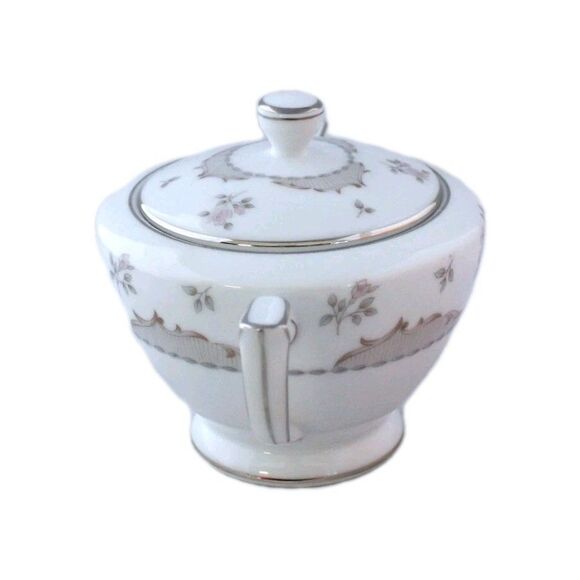 Vintage Mikada Sugar Bowl Fine China Dorchester Pattern - Picture 3 of 9